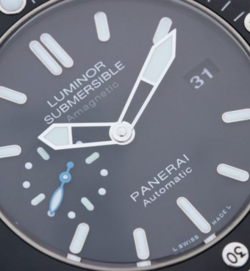 Replica Panerai XF PAM1389 Titanium Black Ceramic Bezel Rubber Strap P.9010 - Image 2
