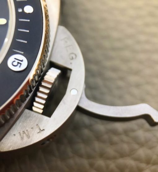 Replica Panerai VSF PAM389 Black Rubber Strap P.9000 - Image 8
