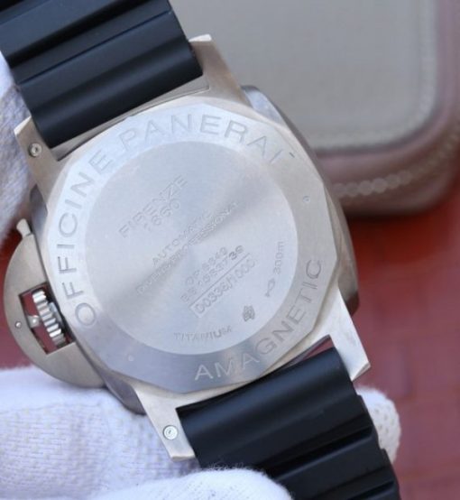 Replica Panerai VSF PAM389 Black Rubber Strap P.9000 - Image 9