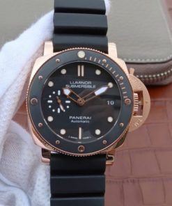 Replica Panerai ZF Luminor Submersible PAM684 RG Rubber Strap P.9010