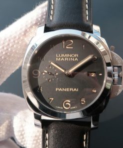 Replica Panerai VSF PAM359 Black Leather Strap P.9000 Super Clone