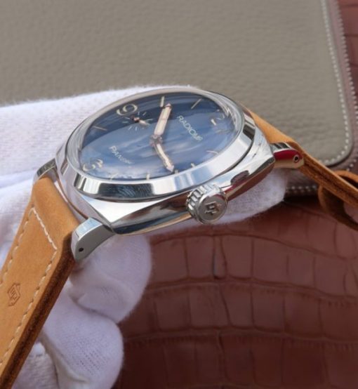 Replica Panerai ZF PAM690 Blue Dial Leather Strap P.3000 Super Clone - Image 4