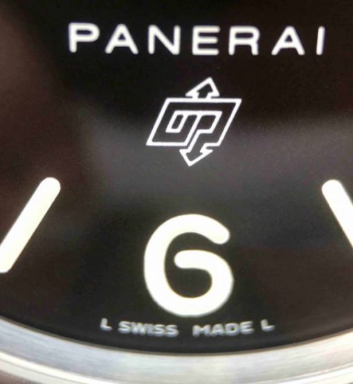 Replica Panerai XF PAM000 Black Dial Black Leather Strap A6497 - Image 5