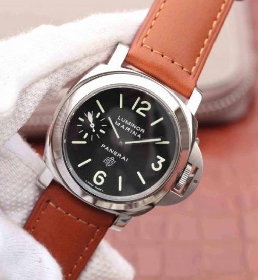Replica Panerai XF PAM005 Brown Leather Strap A6497 - Image 2