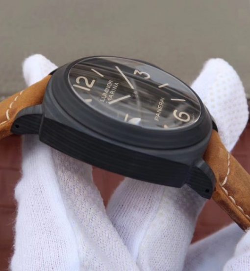 Replica Panerai XF PAM417 Special Edition Brown Asso Strap A6497 - Image 5