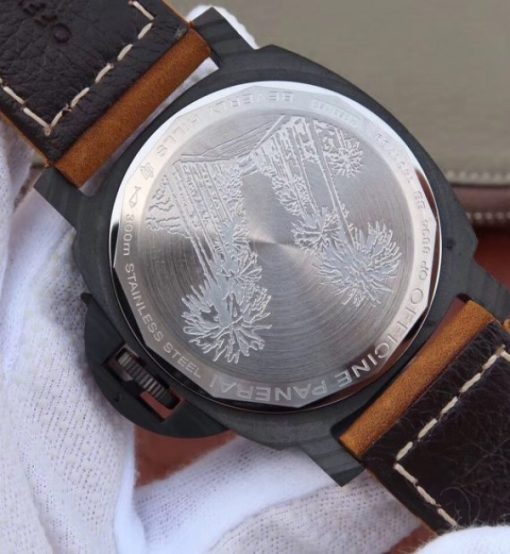 Replica Panerai XF PAM417 Special Edition Brown Asso Strap A6497 - Image 6