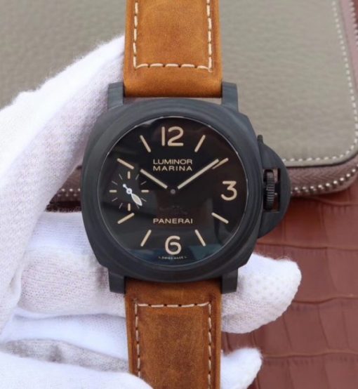 Replica Panerai XF PAM417 Special Edition Brown Asso Strap A6497