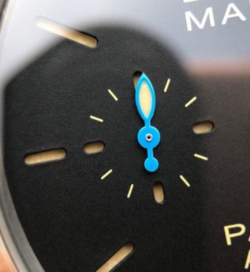 Replica Panerai ZF PAM1392 Black Dial Black Leather Strap P9010 - Image 11