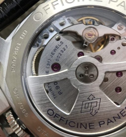 Replica Panerai ZF PAM1392 Black Dial Black Leather Strap P9010 - Image 14