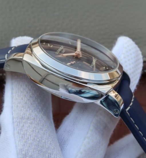 Replica Panerai VSF PAM688 Blue Dial Blue Leather Strap P.9001 Super Clone - Image 5