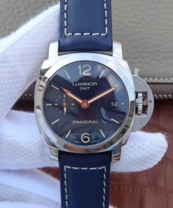 Replica Panerai VSF PAM688 Blue Dial Blue Leather Strap P.9001 Super Clone