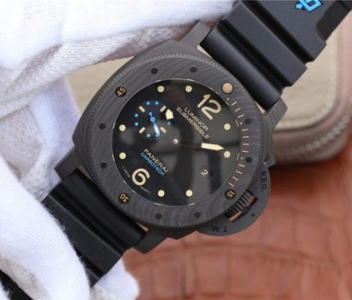 Replica Panerai VSF PAM616 Carbotech Rubber Strap P.9000 Super Clone - Image 2