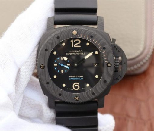 Replica Panerai VSF PAM616 Carbotech Rubber Strap P.9000 Super Clone