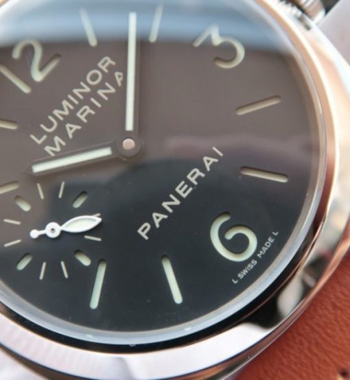 Replica Panerai Noob New PAM111 Brown Asso Strap A6497 - Image 2