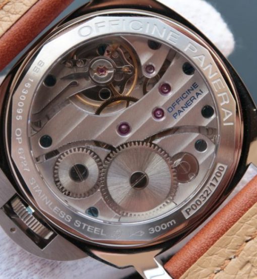 Replica Panerai Noob New PAM111 Brown Asso Strap A6497 - Image 5