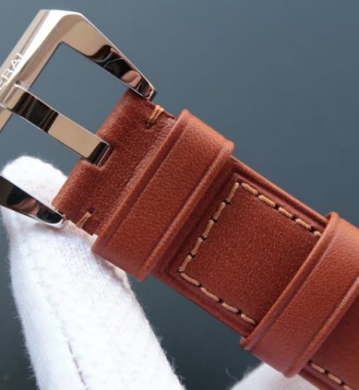 Replica Panerai Noob New PAM111 Brown Asso Strap A6497 - Image 7