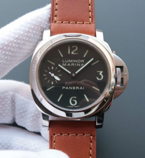 Replica Panerai Noob New PAM111 Brown Asso Strap A6497