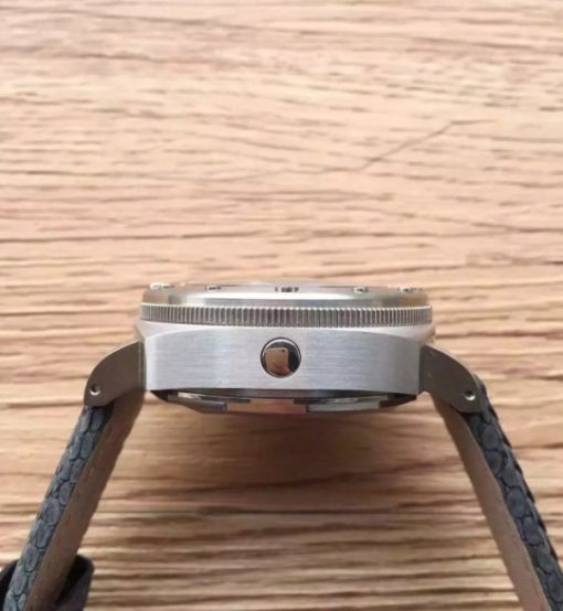 Replica Panerai Luminor Submersible PAM087 Blue Dial Leather Strap A7750 - Image 4