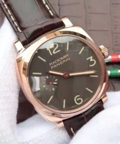 Replica Panerai XF PAM513 Brown Leather Strap P.999