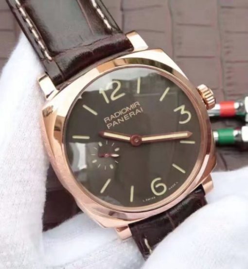 Replica Panerai XF PAM513 Brown Leather Strap P.999