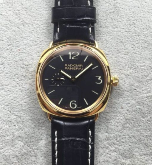 Replica Panerai XF PAM336 Radiomir Brown Leather Strap P.999