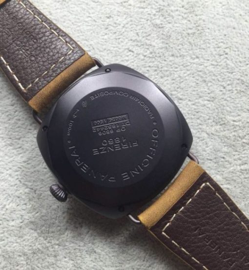 Replica Panerai Radiomir PAM339 Composite Brown Dial Asso Strap - Image 3