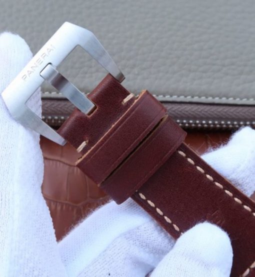 Replica Panerai SF PAM663 Brown Leather Strap P.3000 Super Clone - Image 7