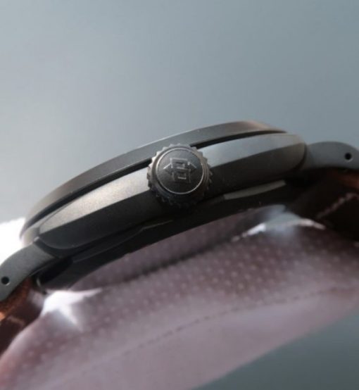 Replica Panerai SF PAM577 Thick Brown Leather Strap P.3000 Super Clone - Image 4