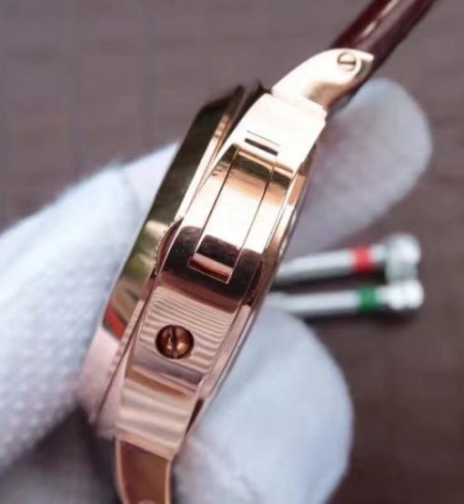 Replica Panerai XF PAM511 Brown Leather Strap P5000 - Image 2
