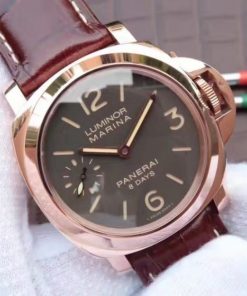 Replica Panerai XF PAM511 Brown Leather Strap P5000