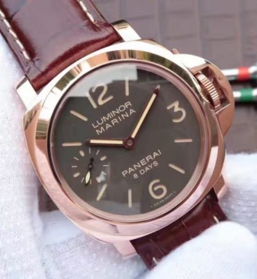 Replica Panerai XF PAM511 Brown Leather Strap P5000