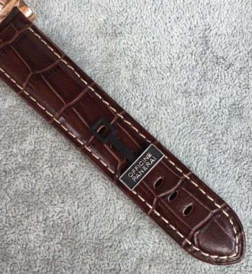 Replica Panerai Radiomir PAM439 Brown Leather Strap P.2002 - Image 6