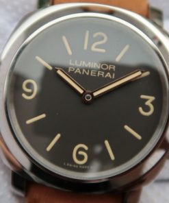 Replica Panerai Luminor PAM390 Brown Leather Strap P.5000
