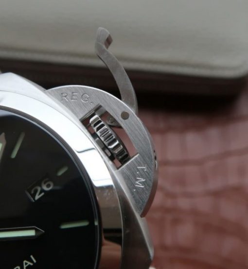 Replica Panerai SF PAM312 Black Leather Strap P.9000 Super Clone - Image 4