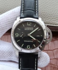 Replica Panerai SF PAM312 Black Leather Strap P.9000 Super Clone