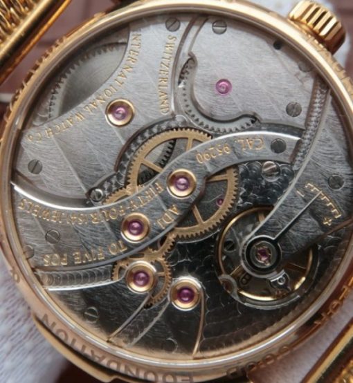 Replica IWC YLF Portuguese IW5242 RG Mesh Bracelet A52010 - Image 6