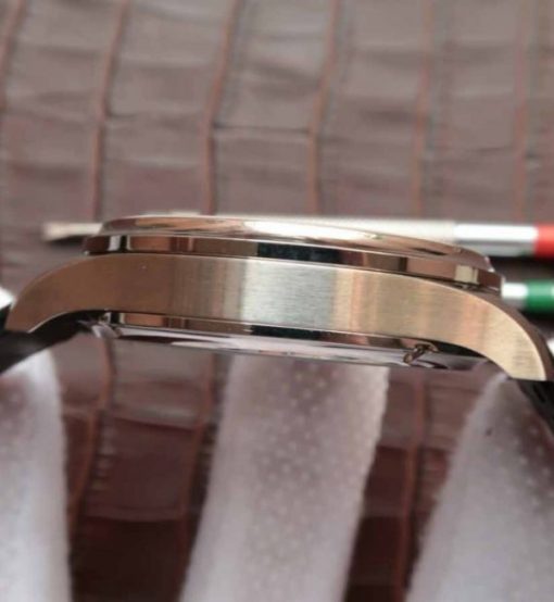 Replica IWC Portuguese Tourbillon Power Reserve Moonphase White Dial - Image 5