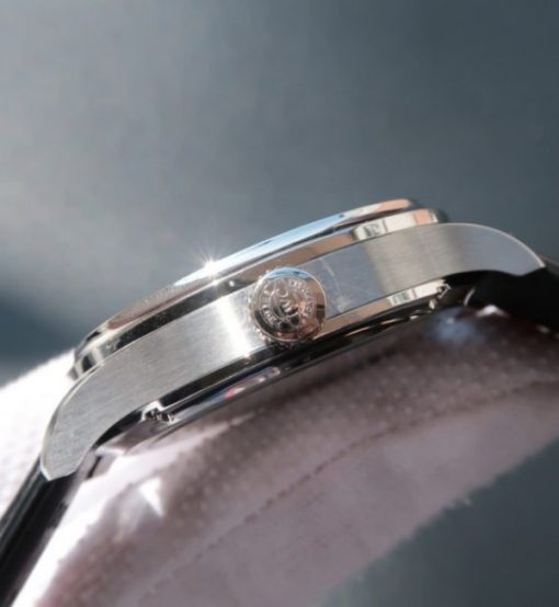 Replica IWC Portuguese Tourbillon Power Reserve Moonphase Gray Dial - Image 4