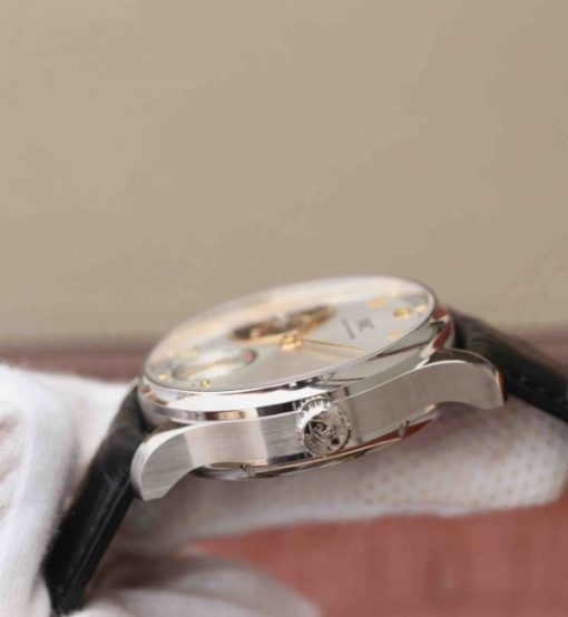 Replica IWC AZ Portuguese Tourbillon White Dial YG Markers A98900 - Image 7
