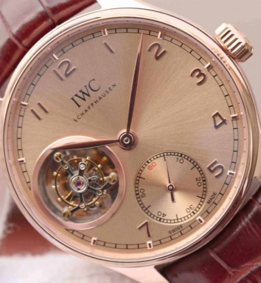 Replica IWC AZ Portuguese Tourbillon RG Dial A98900 - Image 3