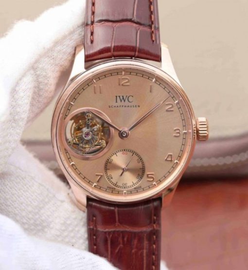 Replica IWC AZ Portuguese Tourbillon RG Dial A98900