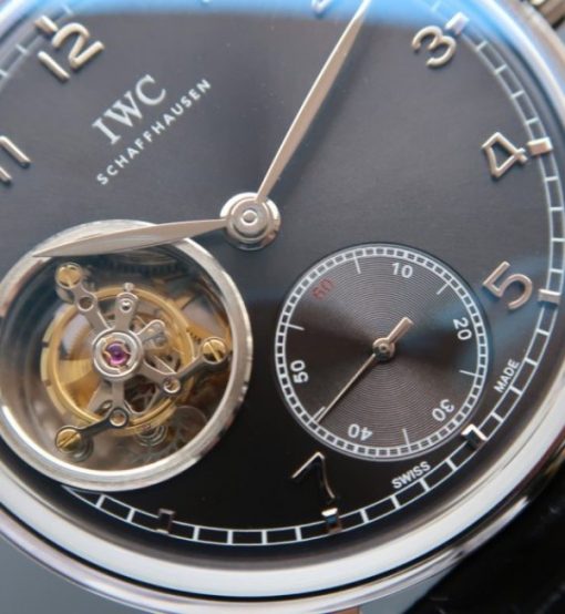 Replica IWC YLF AZ Portuguese Tourbillon Black Dial A98900 - Image 2