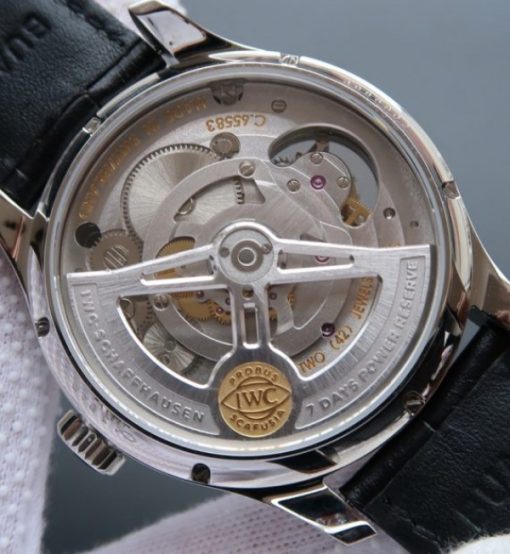 Replica IWC YLF AZ Portuguese Tourbillon Black Dial A98900 - Image 5