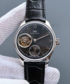 Replica IWC YLF AZ Portuguese Tourbillon Black Dial A98900