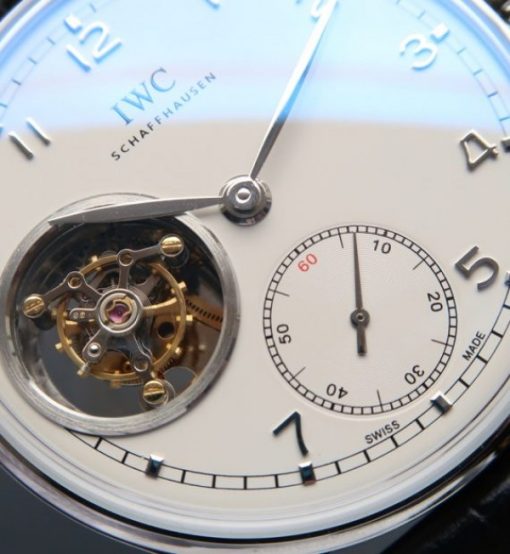 Replica IWC YLF Portuguese Tourbillon IW5463 White Dial A98900 - Image 2
