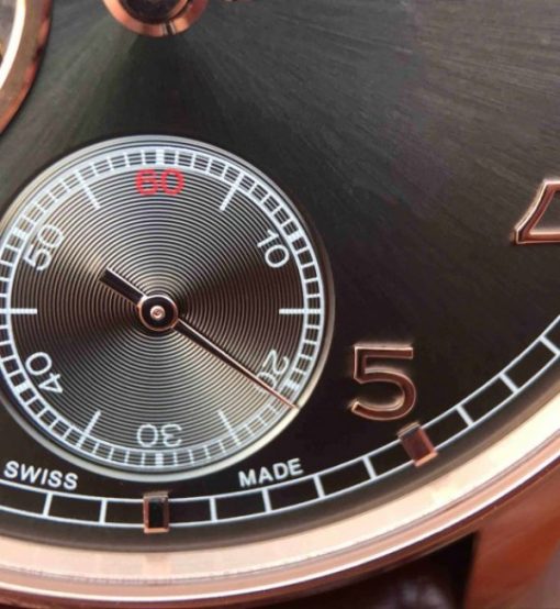 Replica IWC AZ Portuguese Tourbillon IW5463 RG Gray Dial - Image 5