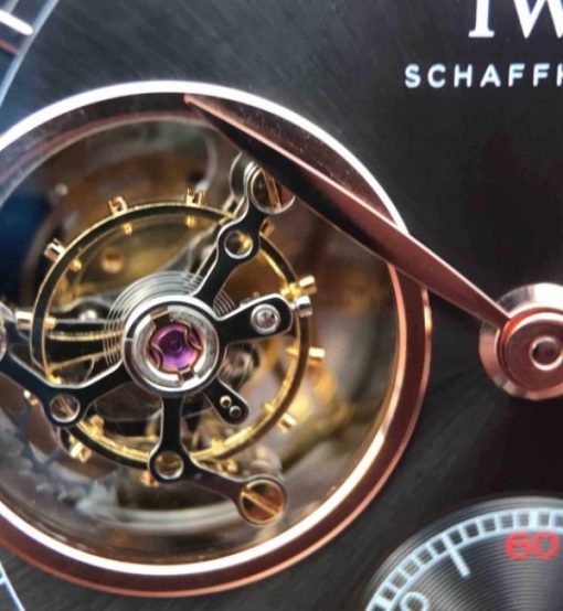 Replica IWC AZ Portuguese Tourbillon IW5463 RG Gray Dial - Image 6