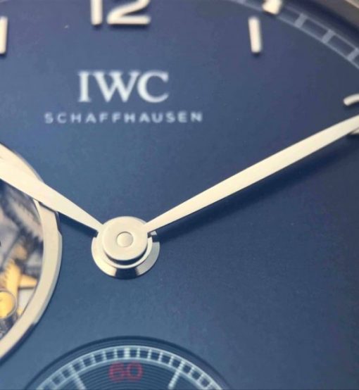 Replica IWC YLF AZ Portuguese Tourbillon Blue Dial A98900 - Image 4