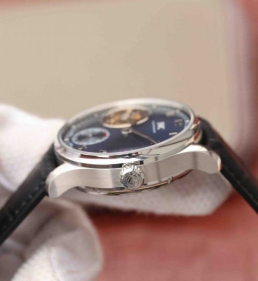 Replica IWC YLF AZ Portuguese Tourbillon Blue Dial A98900 - Image 8