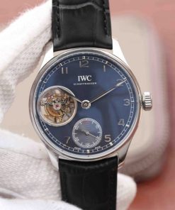 Replica IWC YLF AZ Portuguese Tourbillon Blue Dial A98900